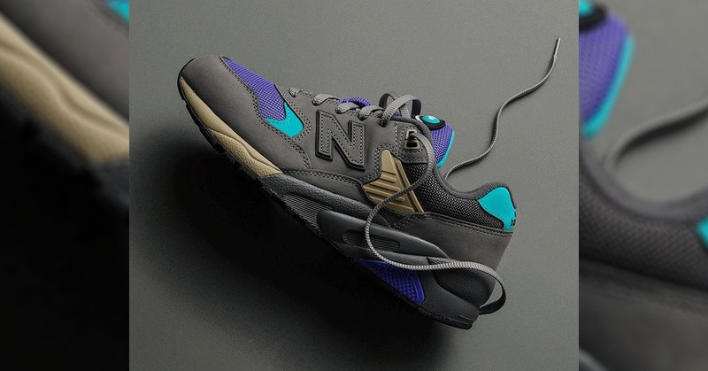 スニーカー New Balance 580 'Artic Grey Grape' New Balance 580 'Arctic Grey Grape' MT580VB2